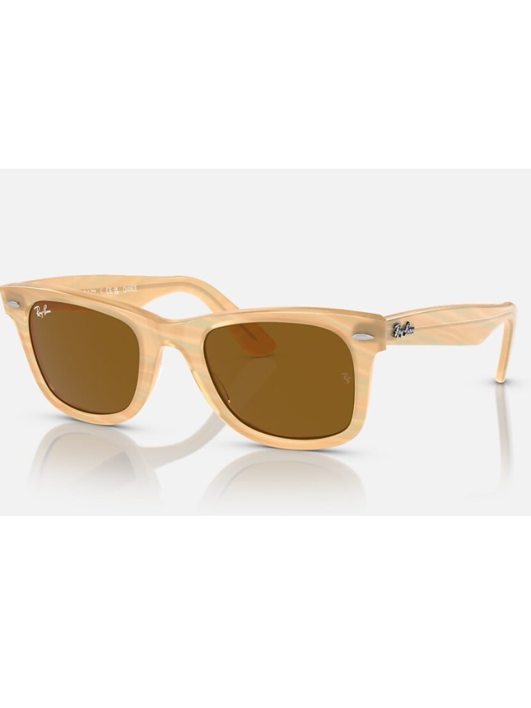 New Ray-Ban Rb2140 140833 Wayfarer Change Brown Sunglasses 50mm
